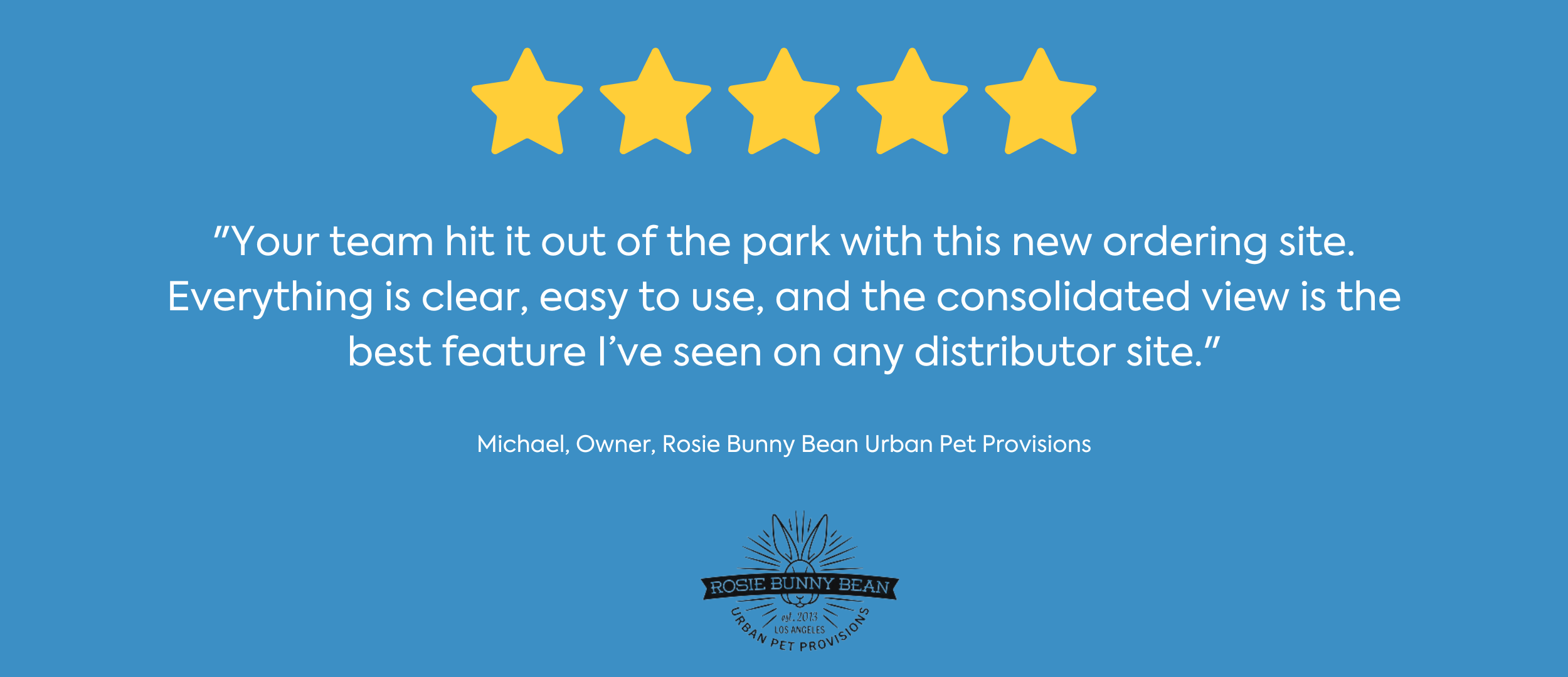 Customer Testimonial