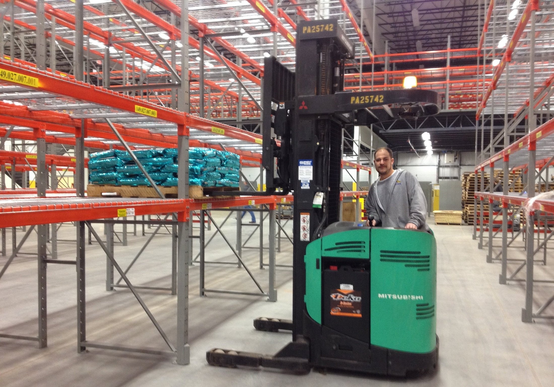 First Pallet in New Mid-Atlantic DC - 2015