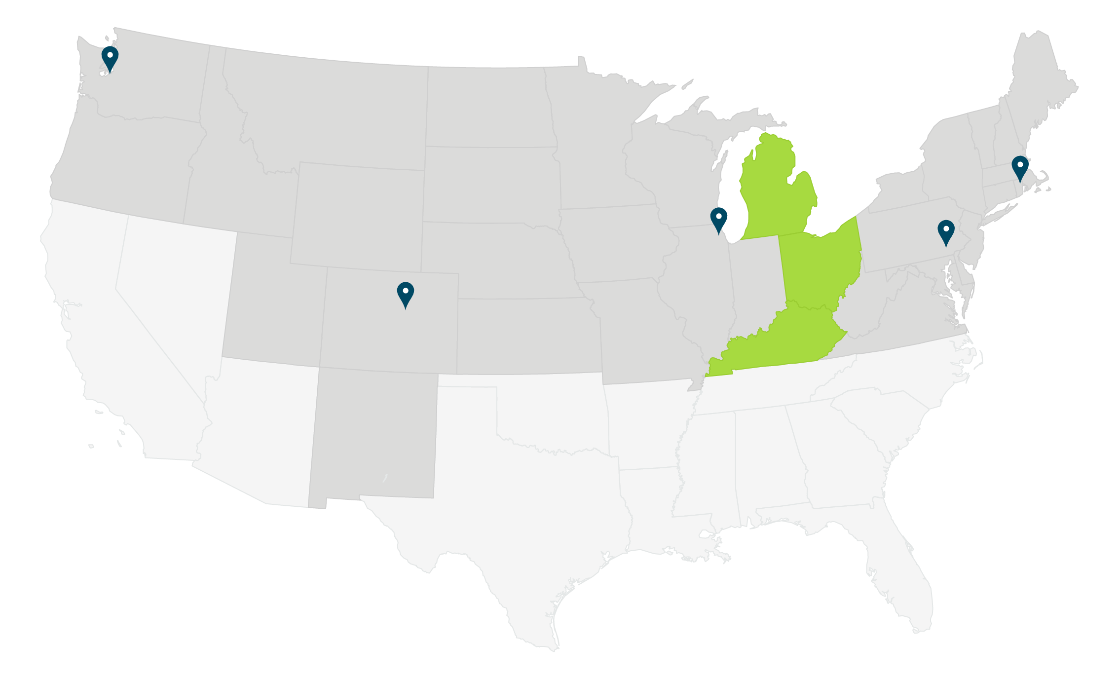 Pet Food Experts, Service Area Ohio Valley